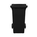 Ver imagem 1 de Lixeira 120 Litros Roda de 200mm - Lar Plásticos - Preto