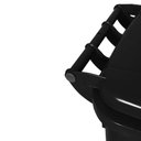 Ver imagem 3 de Lixeira 120 Litros Roda de 200mm - Lar Plásticos - Preto