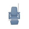 Poltrona Coleta e Hemodiálise com Suporte de Soro Standard Azul Céu - 2