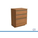 Ver imagem 2 de Balcão Cozinha Modulado Liga 3 Gavetas 65cm Canela Kappesberg
