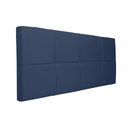 Ver imagem 2 de Painel Cabeceira Casal 1,40cm Azul Marinho