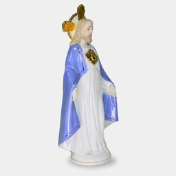Sagrado Coração de Jesus em Porcelana 32 Cm - 5
