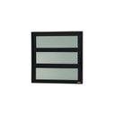 Ver imagem 1 de Janela de Alumínio Basculante 60x60cm Vidro Mini Boreal Elite Brimak