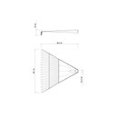 Ver imagem 2 de Vassoura Jardim Plástica 18 Dentes Sem Cabo Tramontina