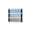 Ver imagem 1 de Janela de Alumínio Basculante 60x60cm Vidro Espelhado Elite Brimak