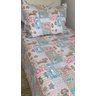 Cobre Leito Dupla Face Infantil Solteiro 2pçs Estampado:bege - 1
