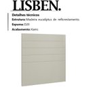 Ver imagem 3 de Cabeceira Solteiro 90 cm Lisben Linho SL 76 Peer