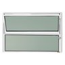 Janela de Alumínio Basculante 40x100cm Vidro Mini Boreal Master Brimak - 1