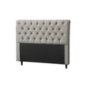 Ver imagem 1 de Cabeceira Imperatriz 1000 Plus King Size 1950mm Veludo Adar Off White - Simbal