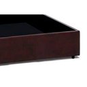 Ver imagem 4 de Cama Box Baú Casal Universal Courano Brown (138x188x35) - Costa Rica