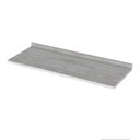 Ver imagem 5 de Balcão Pia 2 Portas e 3 Gavetas 120cm Americana Branco com Tampo Calcare - Móveis Henn
