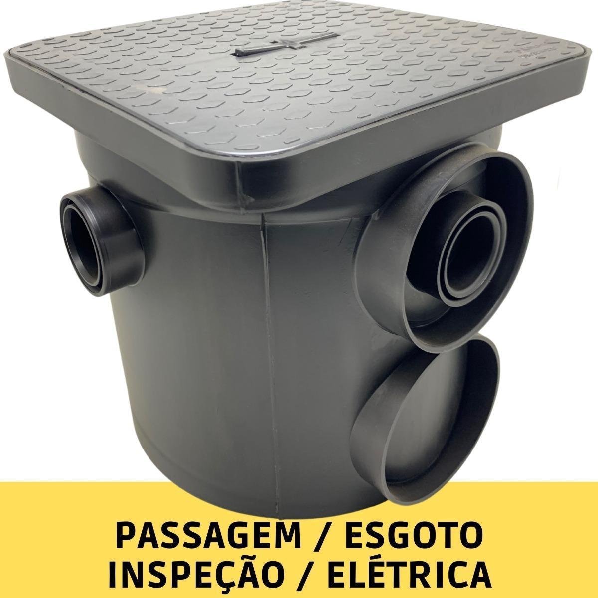 Caixa de Passagem / Inspecao / Esgoto / Eletrica - Mallton | MadeiraMadeira