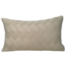 Ver imagem 2 de Almofada de Tricot Geométrica Offwhite Retangular:Completa