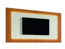 Ver imagem 1 de Painel Moderno com Led 1,80m - Atenas-naturale/off White - Mavau Móveis