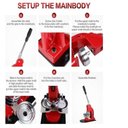 Ver imagem 2 de MAQUINA DE FAZER BROCHES DE 25 A 75MM BOTTONS PRENSA MANUAL TRABLHO EM CASA