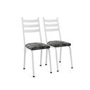 Ver imagem 2 de Kit com 2 Cadeiras Sala de Jantar Cozinha Europa