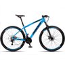 Bicicleta Aro 29 Raider Z3x 24 Vel Câmbio Traseiro Freio a Disco Bike Mtb Alumínio Azul+preto - 1