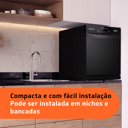 Lava Louças Brastemp 8 Serviços Preta - BLF08AE 220v - 10