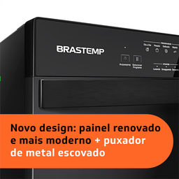 Lava Louças Brastemp 8 Serviços Preta - BLF08AE 220v - 14