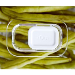 Organizador De Geladeira Com Cesto Escorredor 2,2L Organizador Clear Fresh Para Legumes OU - 5