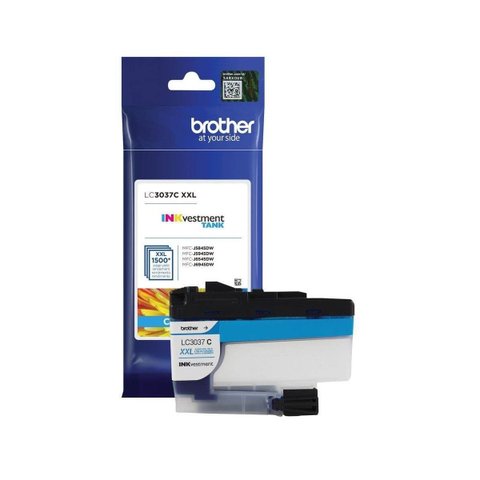 Cartucho de Tinta Brother Lc3037c Lc-3037c Ciano | J5845 J5945 J6545 J6945