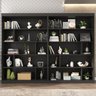 Estante para Livros 4 Prateleiras 181cmx240cm Home Office Espresso Móveis - 2