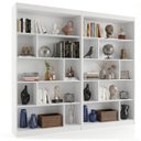 Ver imagem 2 de Kit 2 Estantes Multiuso de Livros 120CMX181CM Home Office Yescasa Branco