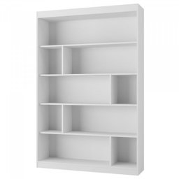 Estante para Livros 4 Prateleiras 181cmx240cm Home Office Espresso Móveis - 7