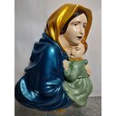 Ver imagem 2 de Imagem Nossa Senhora com Jesus - Colo de Mãe 25cm