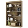 Estante para Livros 4 Prateleiras 181cmx240cm Home Office Espresso Móveis - 7