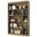 Ver imagem 7 de Kit 2 Estantes Multiuso de Livros 120CMX181CM Home Office Yescasa Marrom