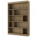 Ver imagem 6 de Estante para Livros 4 Prateleiras 181cmx240cm Home Office Espresso Móveis