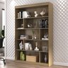 Estante para Livros 4 Prateleiras 181cmx240cm Home Office Espresso Móveis - 5