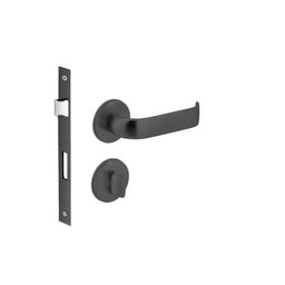 Fechadura Banheiro Duna 3 Maq 40 Imab Preto - 1