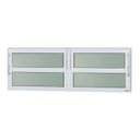 Ver imagem 1 de Janela de Alumínio Basculante 2 Seções 40x150cm Vidro Mini Boreal Elite Brimak