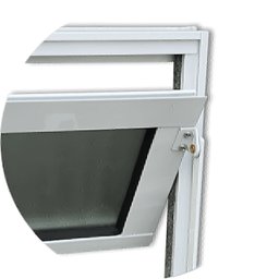 Janela de Alumínio Basculante 2 Seções 40x150cm Vidro Mini Boreal Elite Brimak - 2