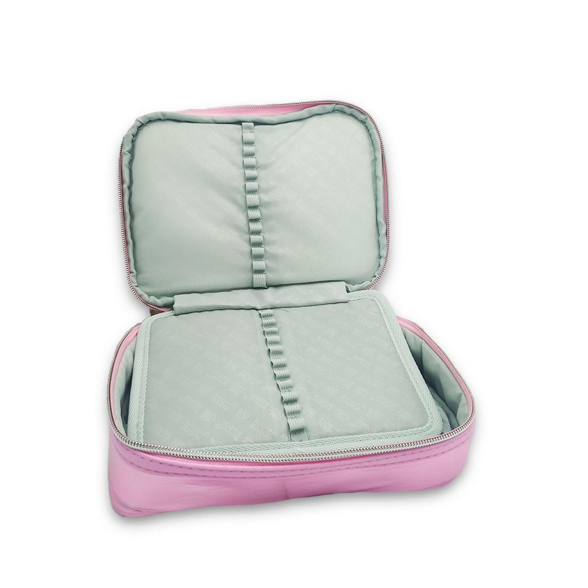 Estojo Box Escolar Metalizado Rebecca Bonbon Cor Rosa - 2