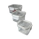 Ver imagem 3 de Conjunto 3 Pote Hermético Quadrado