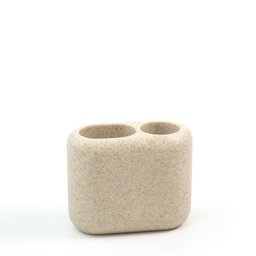 Porta Escova de Dente Sand de Resina OIKOS - 2