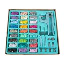 Ver imagem 1 de Kit Azul Alicate Pressão Matrizes Botões BPT-5 - Sun Special