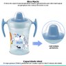Copo de Treinamento Infantil Alça e Bico de Silicone 230ml Para Bebê +6 Meses Animais Nuk - Azul - 3