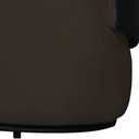 Ver imagem 4 de Poltrona Namoradeira Sofá Orgânico 2 Lugares Beatriz Suede Composê Corino Preto - Suede Marrom