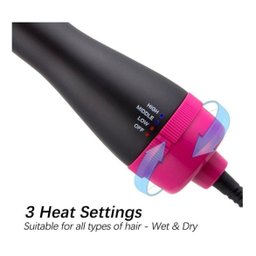 Escova Secadora Cabelo Profissional Seca Alisa Modela 3em1 - 7