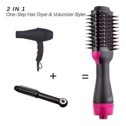 Escova Secadora Cabelo Profissional Seca Alisa Modela 3em1 - 4