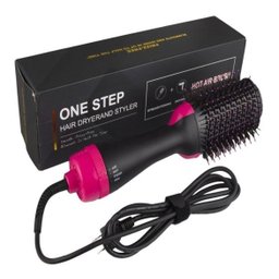 Escova Secadora Cabelo Profissional Seca Alisa Modela 3em1 - 3