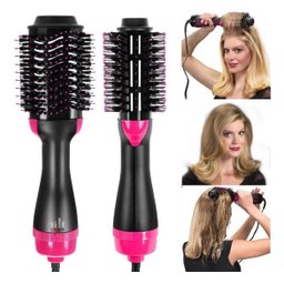 Escova Secadora Cabelo Profissional Seca Alisa Modela 3em1 - 9