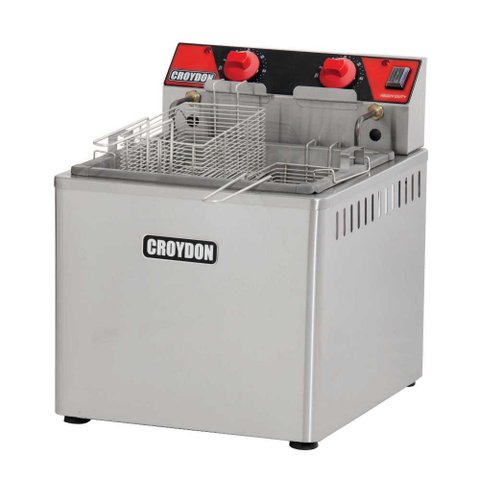 Fritador Elétrico de Mesa 15 Litros 8000w Zona Fria Fzm8 220v - Croydon