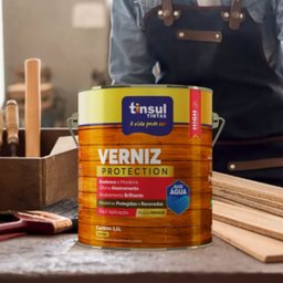 Verniz Base Àgua Imbuia Brilhante 3,6l | Tinsul - 3
