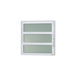 Janela de Alumínio Basculante 60x120cm Vidro Mini Boreal Elite Brimak - 1