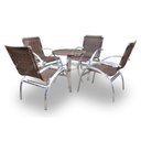 Ver imagem 1 de Conjunto Jardim e Area Externa Elíptico - 4 Cadeiras e Mesa